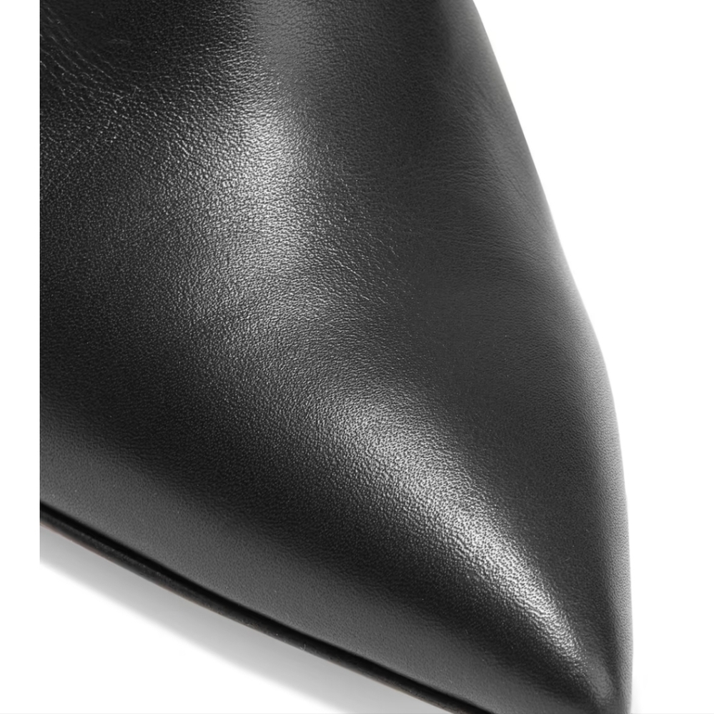 Gianvito Rossi Morgan leather thigh boots - Picture 4 of 6